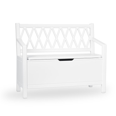 Banc de Rangement Harlequin - CamCam Copenhagen blanc