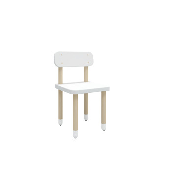 petite chaise pour enfant blanche  flexa dots