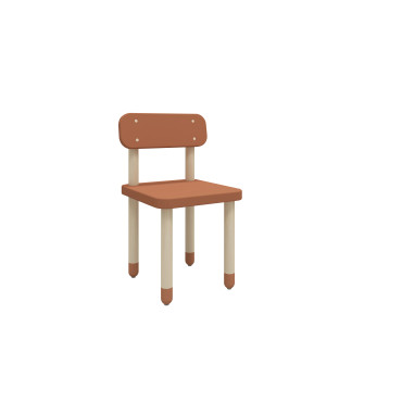 petite chaise pour enfant rose flexa dots