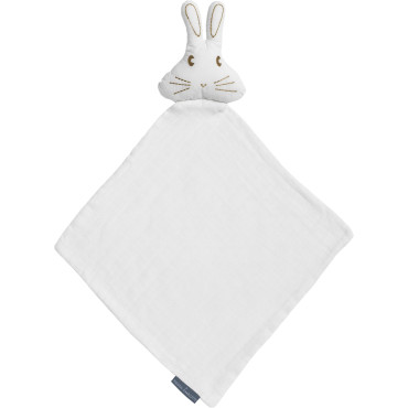 Doudou lapin en Gaze de coton

48 x 48 cm oeko tex