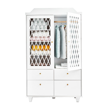 Armoire Harlequin - White