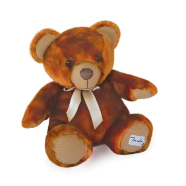 ours en peluche marron 25  cm fabriqué en france Maïlou