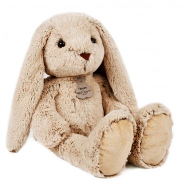 Peluche Lapin Beige - 50 cm Histoire d'Ours