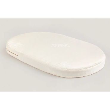 Matelas écologique berceau rotin lola emil bermbach hancrafted  84x51x6 cm