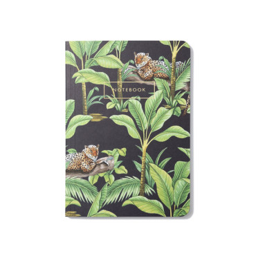 carnet A5 panthère jungle
