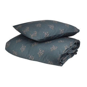 parure de lit enfant 70 x 100 cm maison charlotte madeleine bleu