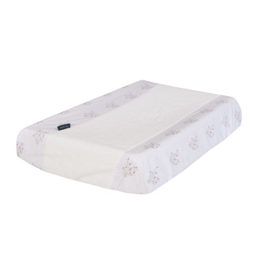 housse matelas à langer éponge 50x70 cm maison charlotte madeleine clair