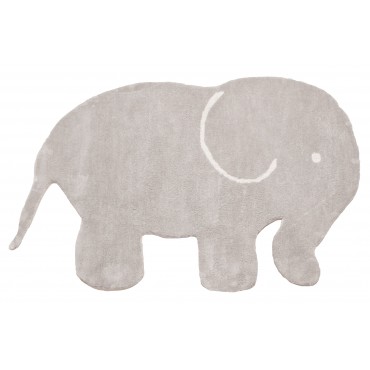 Tapis éléphant gris - Grand...