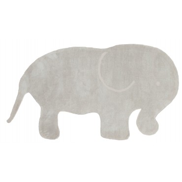 Tapis élephant gris - Petit...