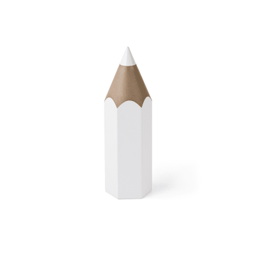 Boite à crayon forme de crayon