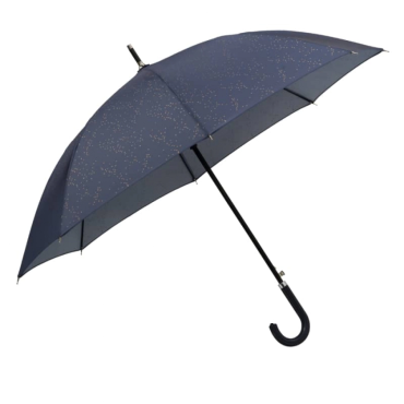 Parapluie enfant pois bleu marine