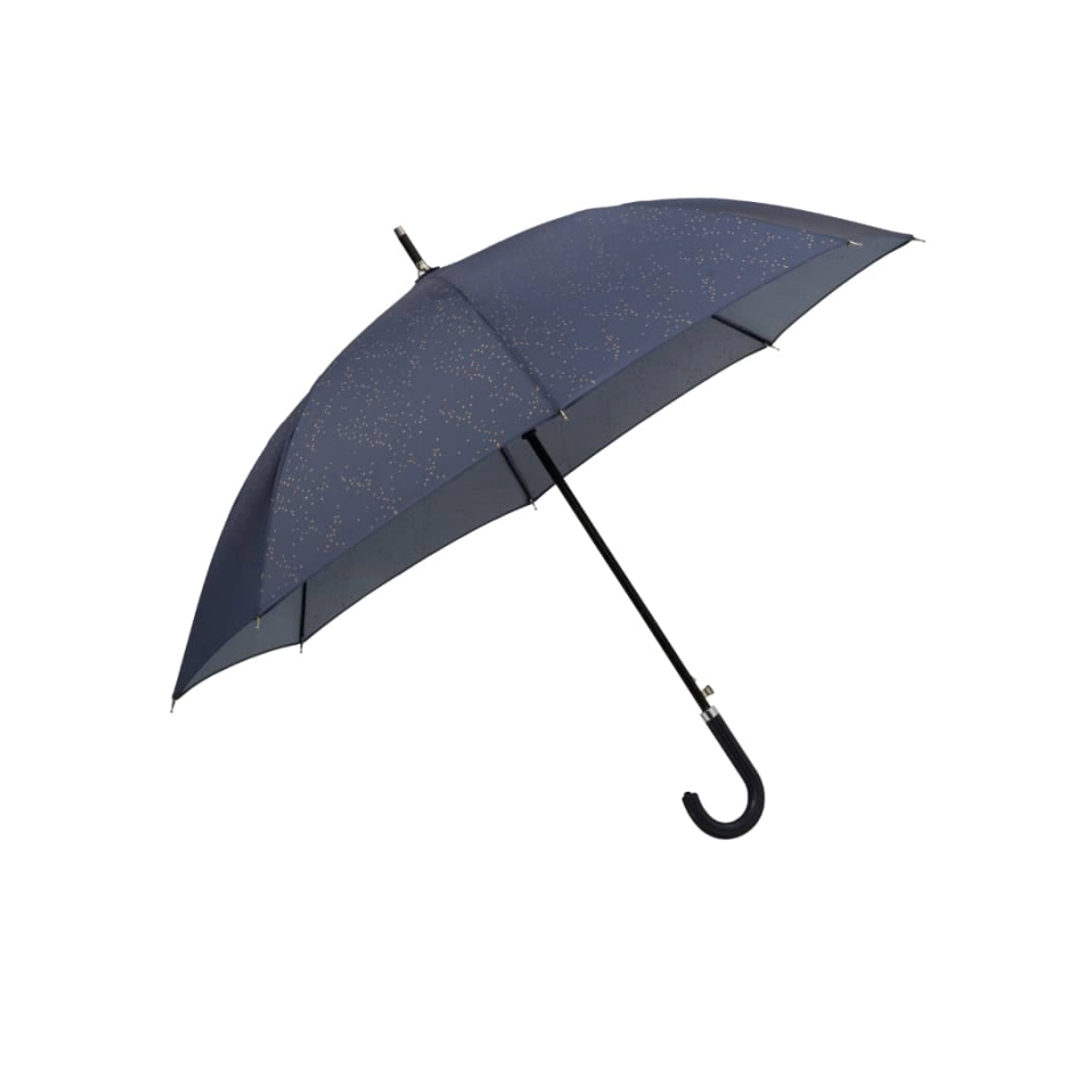 Parapluie enfant pois bleu marine