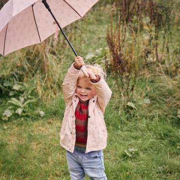 Parapluie enfant rose pissenlit