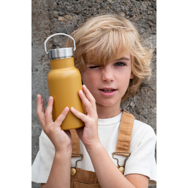 Gourde enfant isotherme jaune