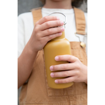 Gourde enfant isotherme jaune