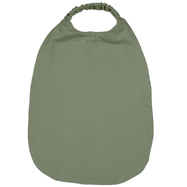 Serviette de table bavoir vert Gab