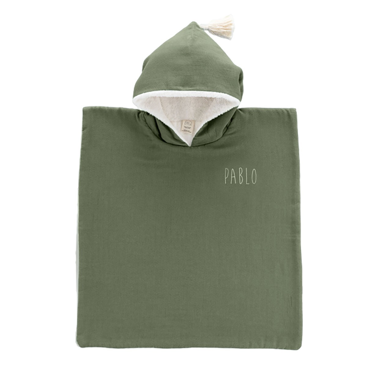 Poncho enfant bain plage Malo vert Poncho enfant bain plage Malo vert