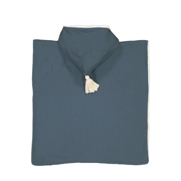 Poncho enfant bain plage Malo bleu