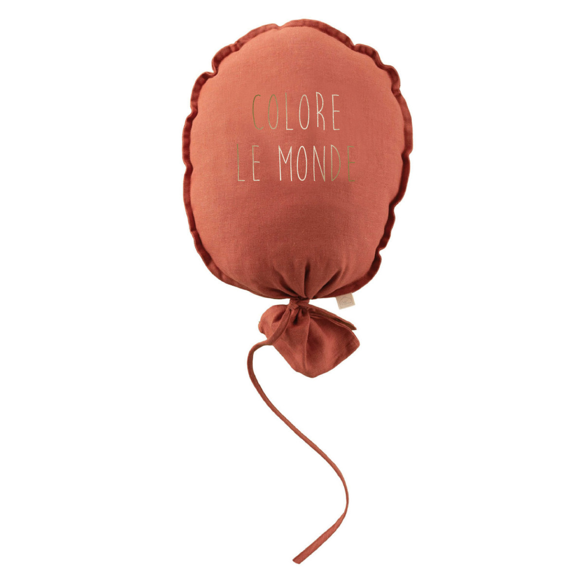 Ballon décoratif mur Gaston terracotta tomette rose petit picotin Ballon décoratif mur Gaston terracotta tomette rose petit picotin