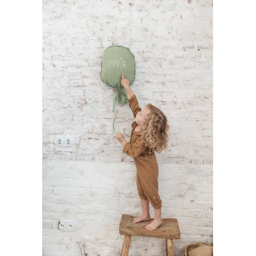 Ballon décoratif mur Gaston  vert amande