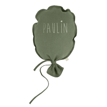 Ballon décoratif mur Gaston vert olive
