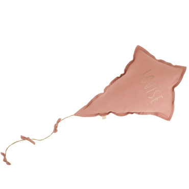 Cerf-volant déco murale petit picotin bois de rose