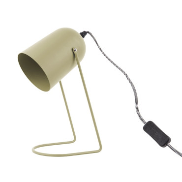 Lampe bureau enchant vert olive leitmotiv present time