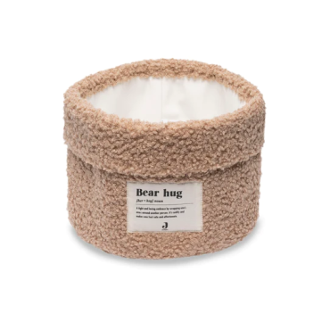 Panier de rangement 14x18 boucle biscuit jollein