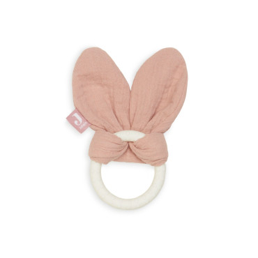 Anneau de dentition Bunny Ears Rosewwod Jollein