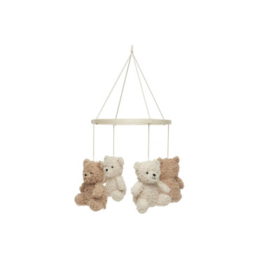 Mobile éveil Teddy Bear Naturel Biscuit Jollein