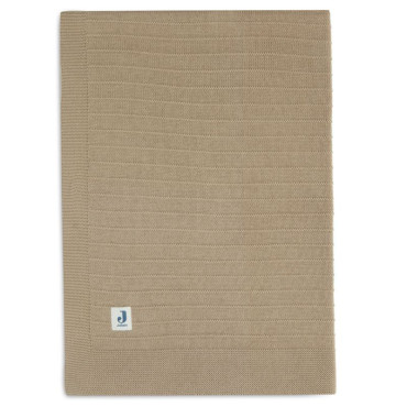 Couverture bébé pure knit jollein biscuit