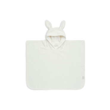 Poncho de bain lapin Jollein Ivoire