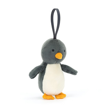 Peluche décoration Noël Pingouin - Jellycat Festive folly penguin