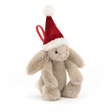 Bashful Christmas bunny decoration jellycat décoration lapin sapin de noël