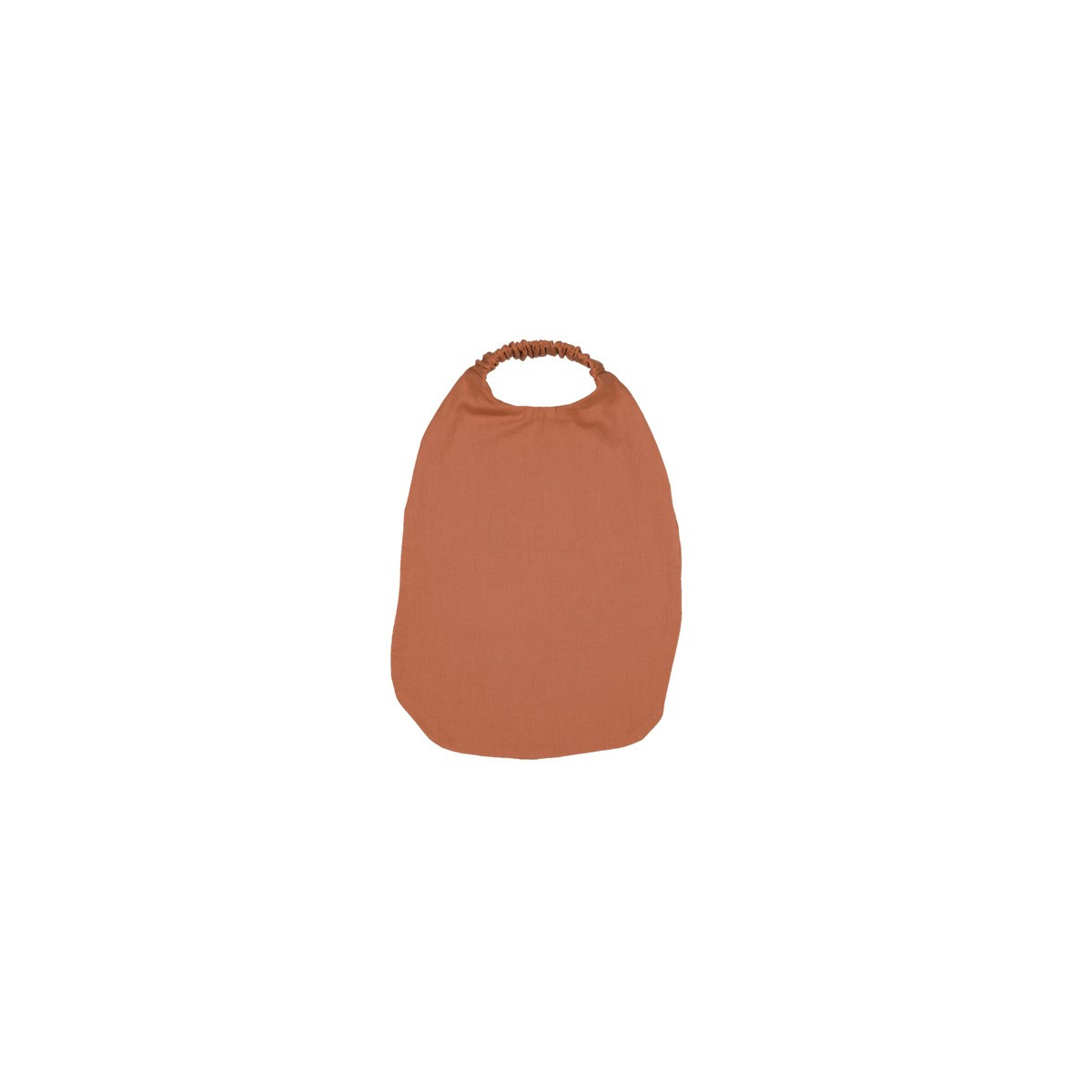 Serviette de table bavoir rose terracotta tomette Gab Serviette de table bavoir rose terracotta tomette Gab