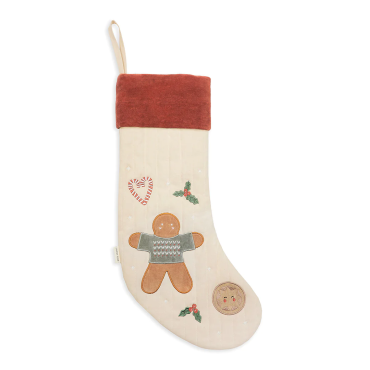 Chaussette de Noël à suspendre à la cheminée Gingerbread Man pain d'épice Avery Row