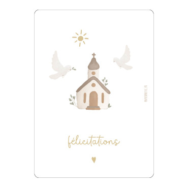 Carte félicitations 'Jour...