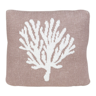 coussin algue en tricot quax 30x30